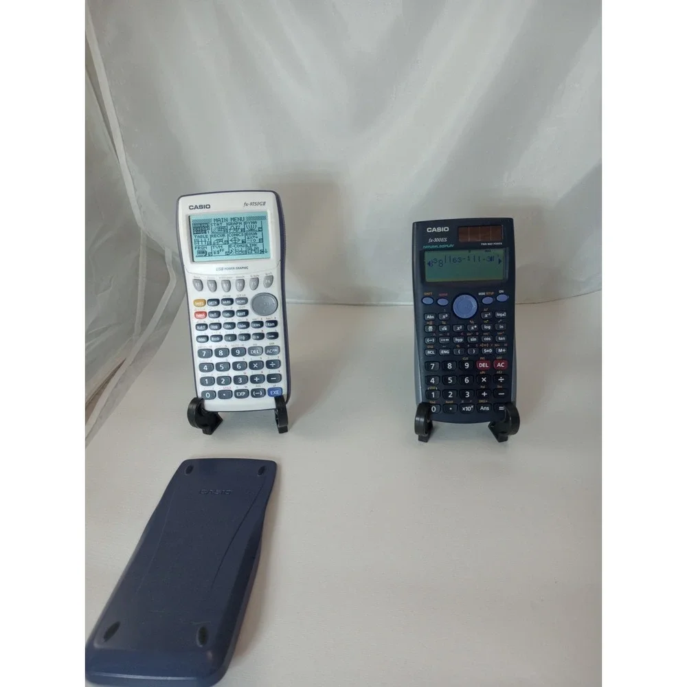 Casio‎ FX-9750GII Graphing Calculator w/ Cover & Casio fx-300ES - Tested